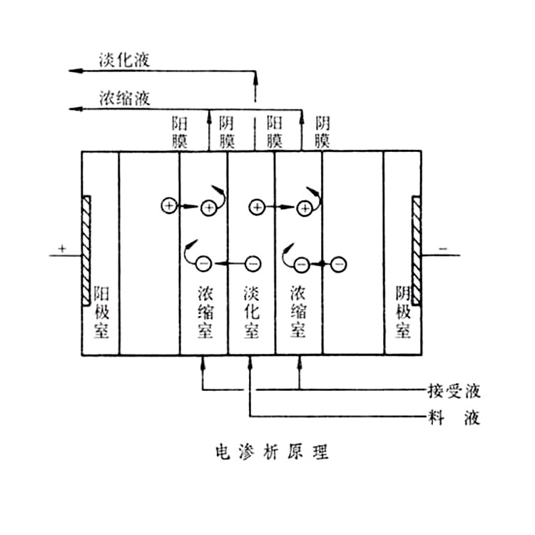 纺织设备和器材与电渗析器用的是什么膜,该膜的功能和分类如何