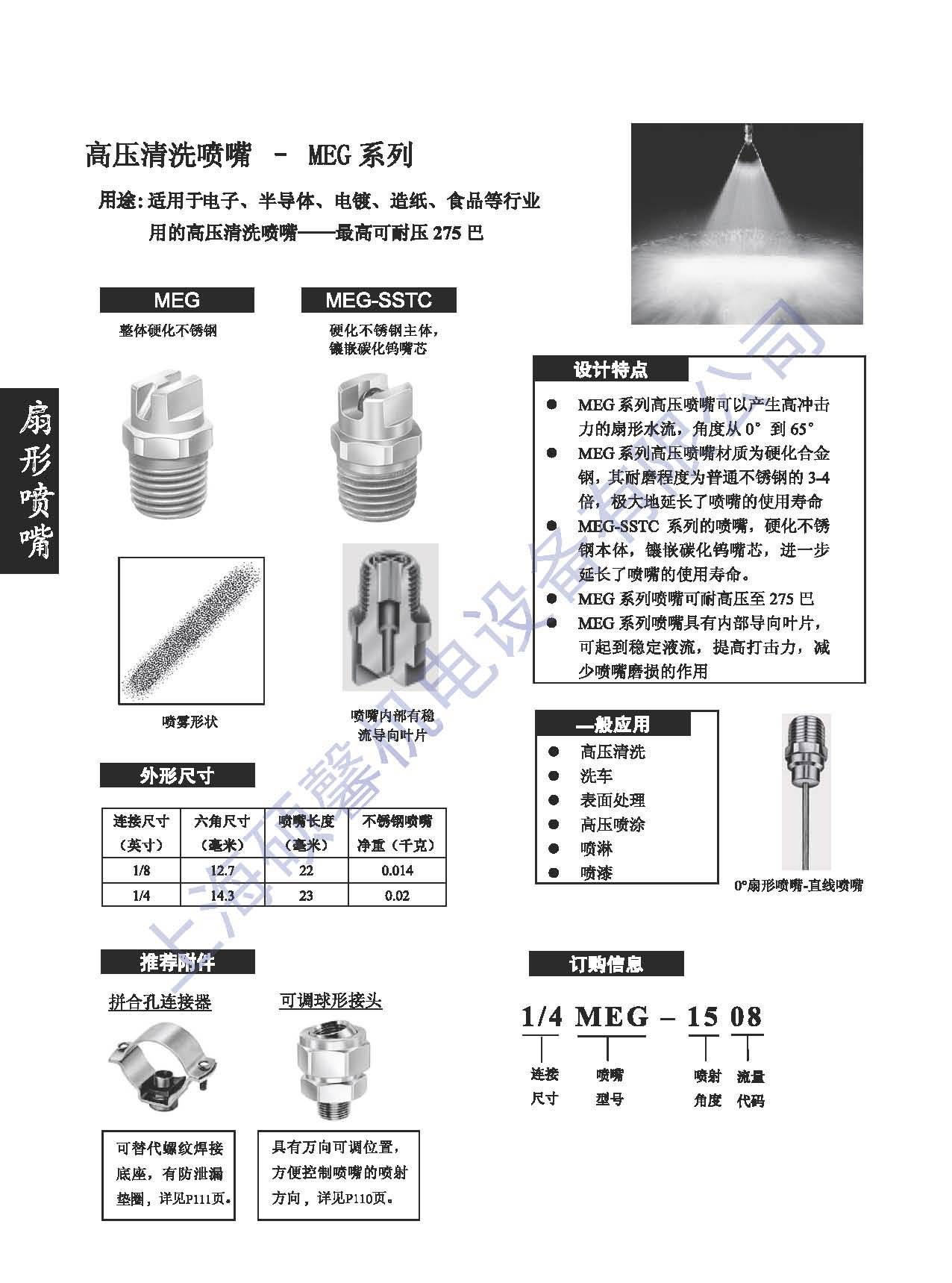 喷嘴、喷头与锰的分析