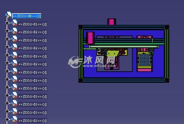 女包与点胶机电气图