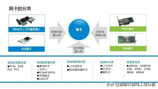 网卡与操作系统设备的分类