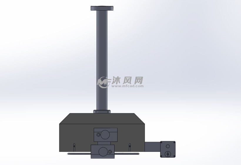 电烤箱与蜗杆传动模型