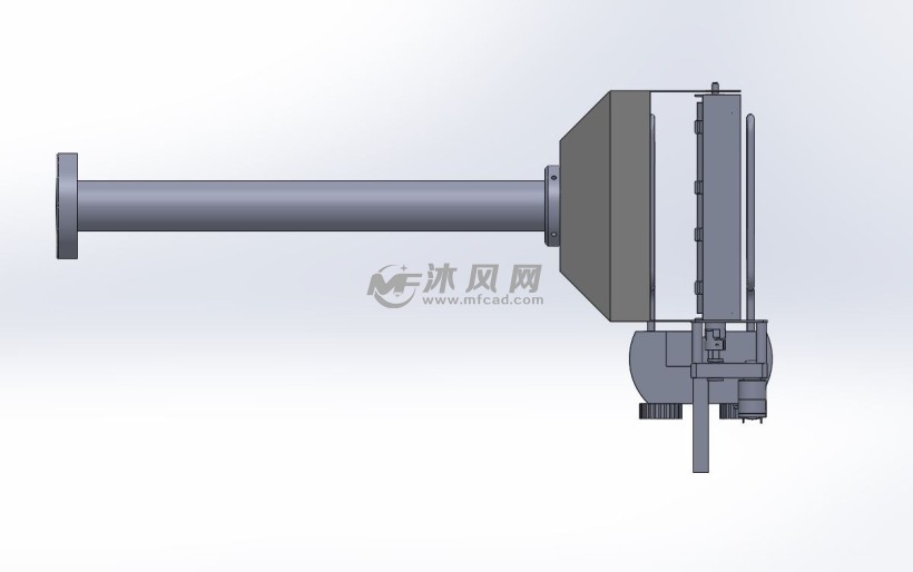 电烤箱与蜗杆传动模型