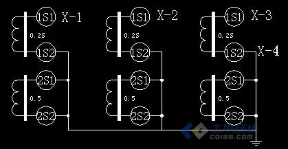 圆规与取样电流互感器s1s2怎么接