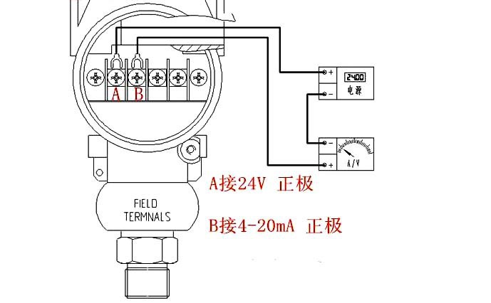 压力变送器与取样电流互感器s1s2怎么接