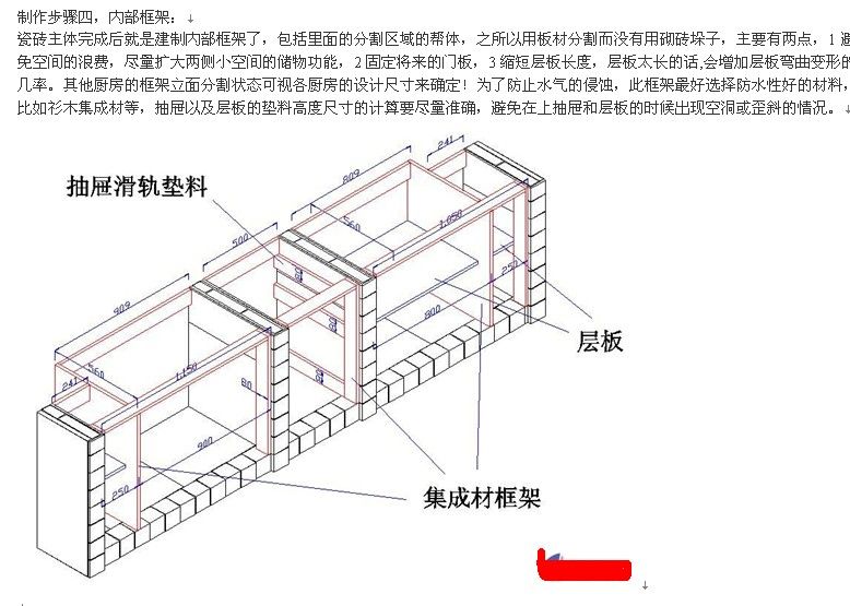 直流电源与pvc材质与瓷砖夹橱柜做法图解对比