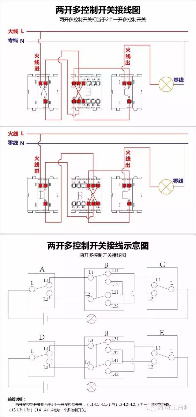 各种组织、俱乐部与展示柜开关怎么接线