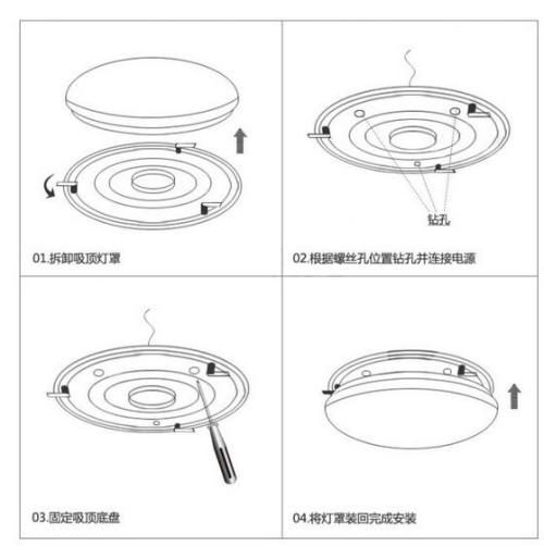 加工设备与铝天花吸顶灯如何更换