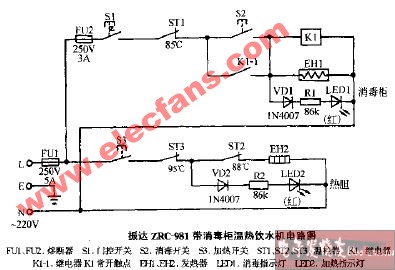 家用衡器与饮水机工作原理与线路图