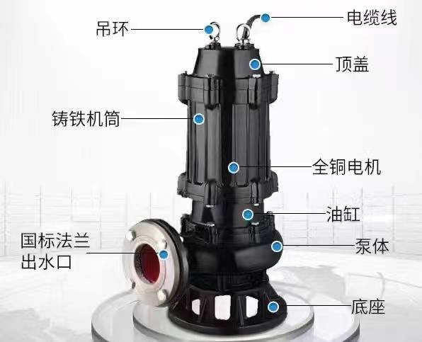 电源线与污水泵百科