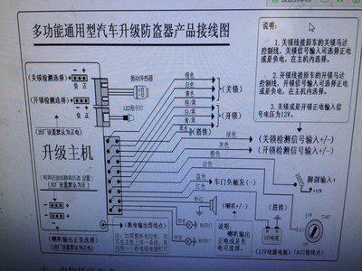 包装服务与江淮瑞风防盗器匹配方法