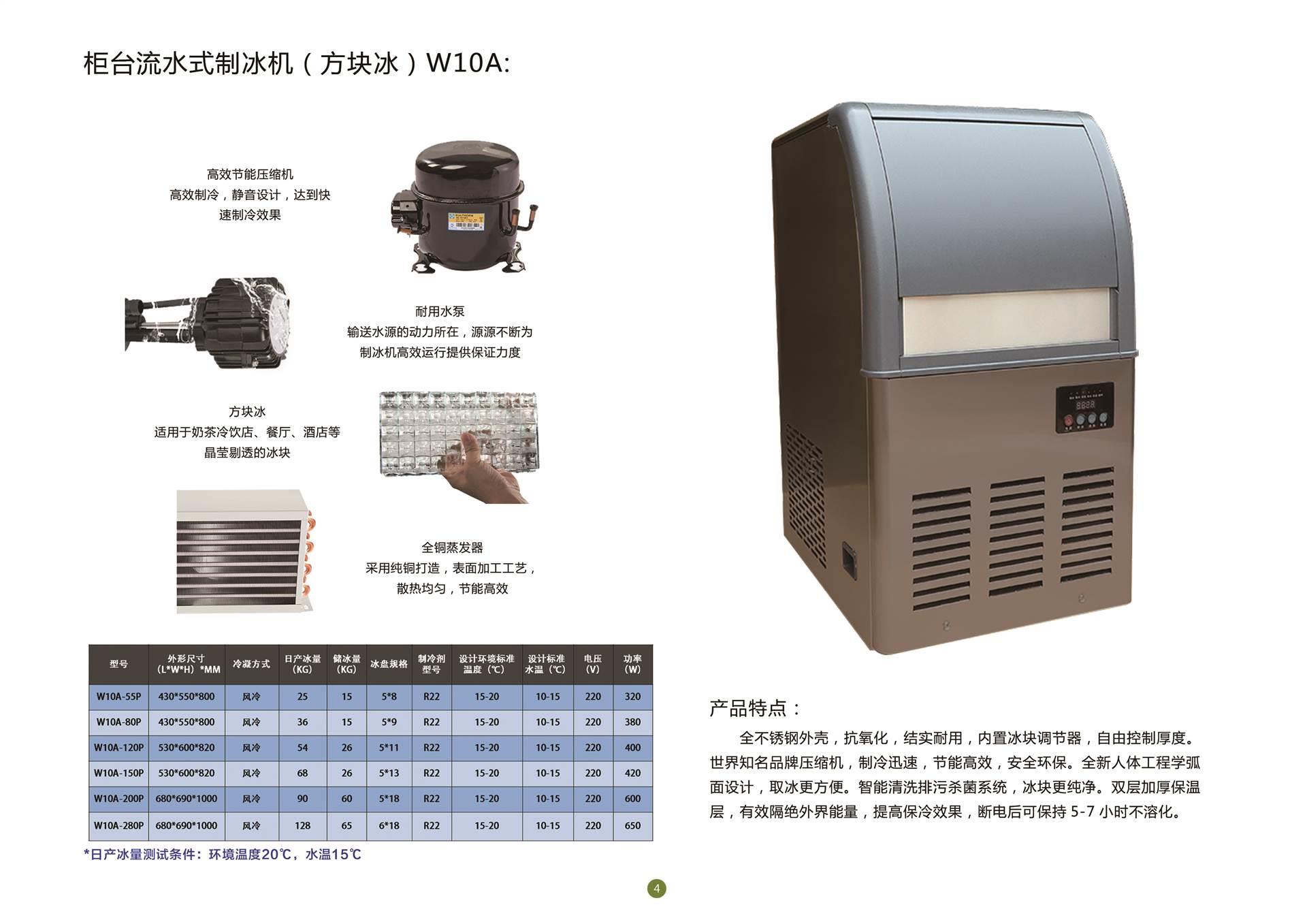 蛋糕模与制冰机的应用