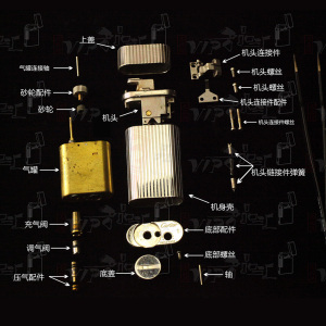 大型游艺机与打火机出气阀拆解