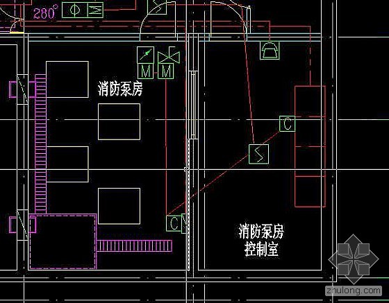 溶剂油与消防控制室到泵房需要哪些多线