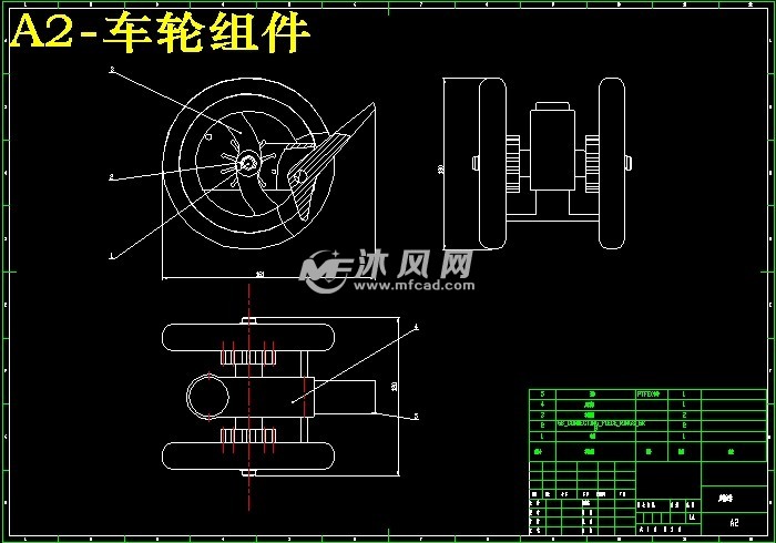 光学仪器与婴儿车装配图