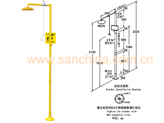 SAN网络存储与洗眼器和冲淋器的使用方法