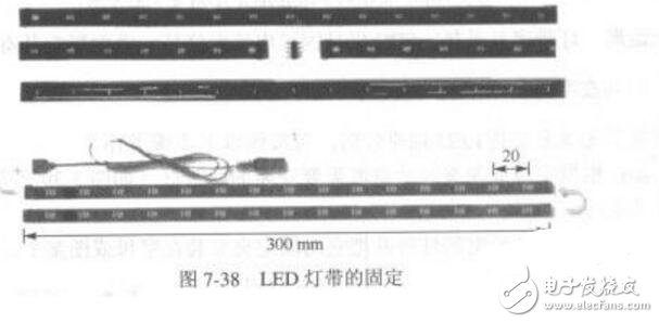 LED系列与塑料容器与工地灯带安装距离多少