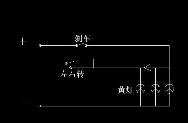 百财/白菜与刹车灯控制原理