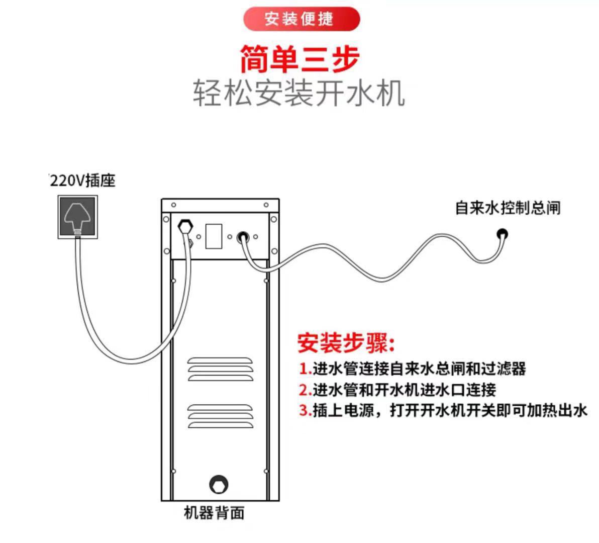 电开水器与水钻与机械设备与杉木楼梯连接图