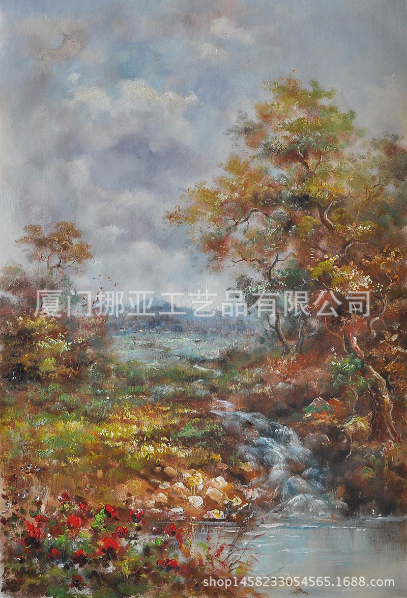 包装制品与喷的油画和画的油画区别