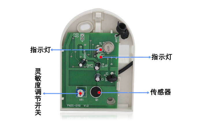 其它防静电产品与玻璃报警器接法