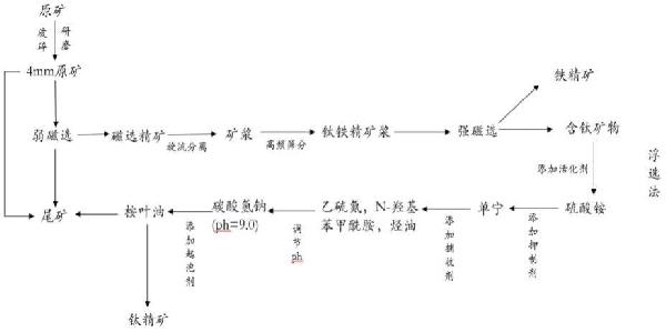 猪皮与铁矿石混矿流程