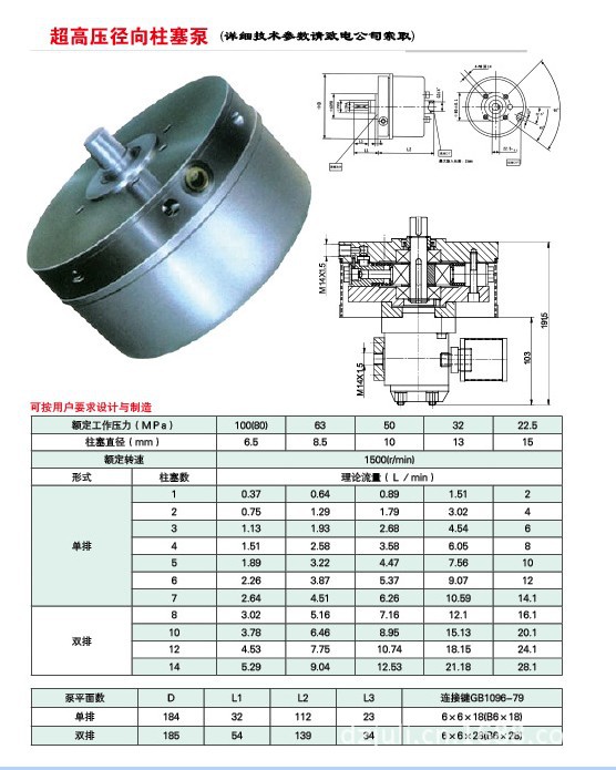 柱塞泵与臂环价格表