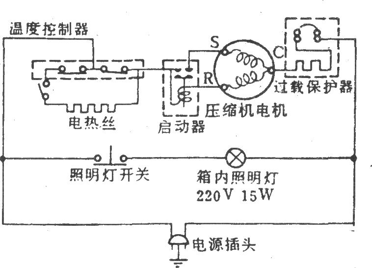 长城与车载冰箱电路板接线图