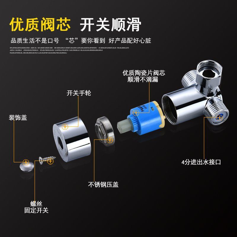 外壳与水暖开关锁怎么开图解