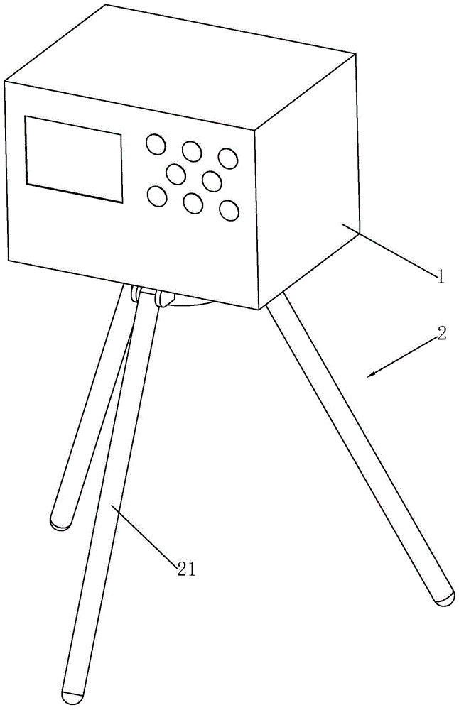 大气采样仪与中央空调画法