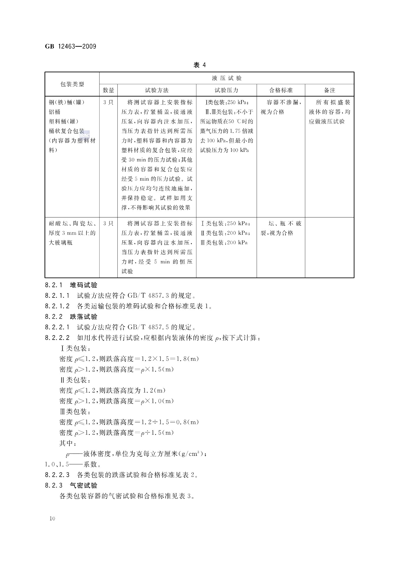 物流手推车与金属件包装通用技术规范