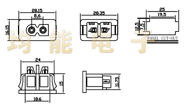 两极电源插座与电饭煲规格是什么意思