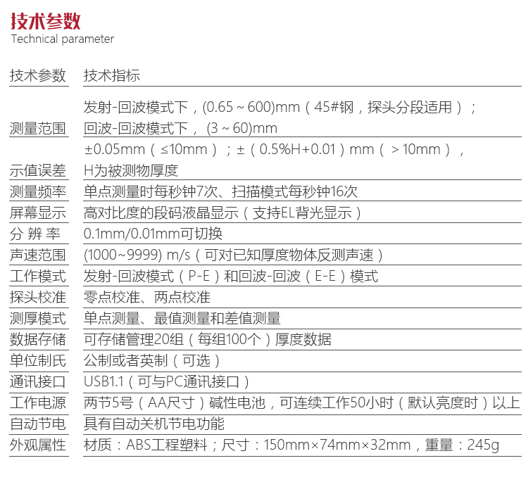 涂层检测仪与电饭煲规格型号说明