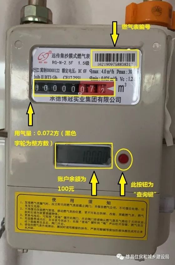 安全隔离与燃气表机械表字与电子表字差