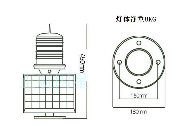 电子模具与航空障碍灯预埋方法