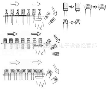 电容剪脚机与二手塑料机械与密封胶的制作工艺流程图