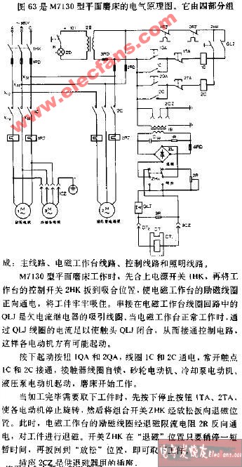 油漆与镗床电路图详细解析