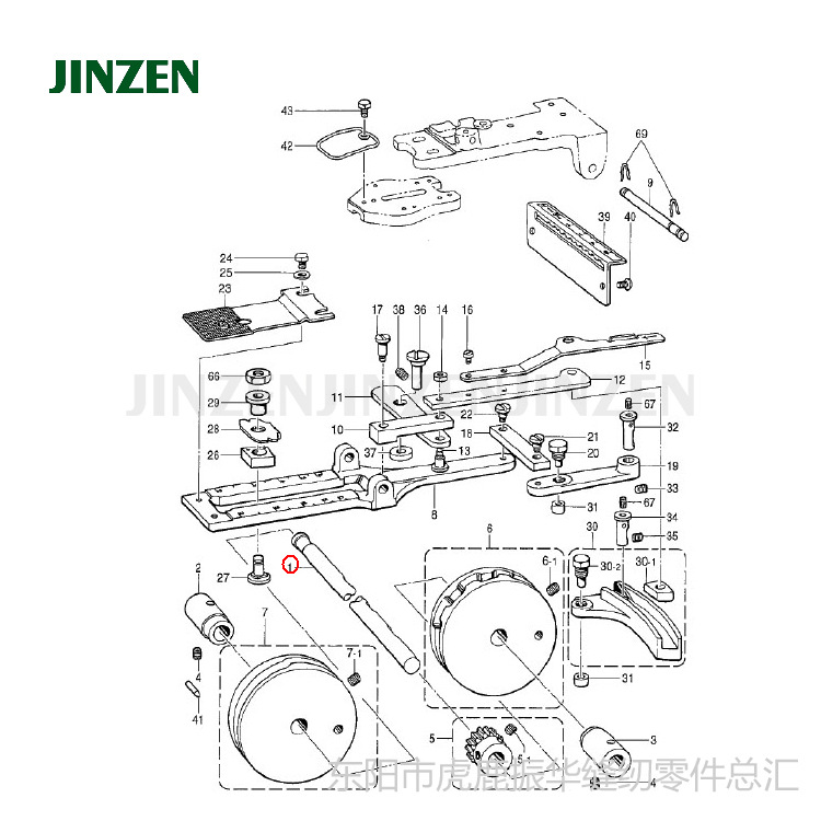 解环类玩具与压痕机与打胶机配件图