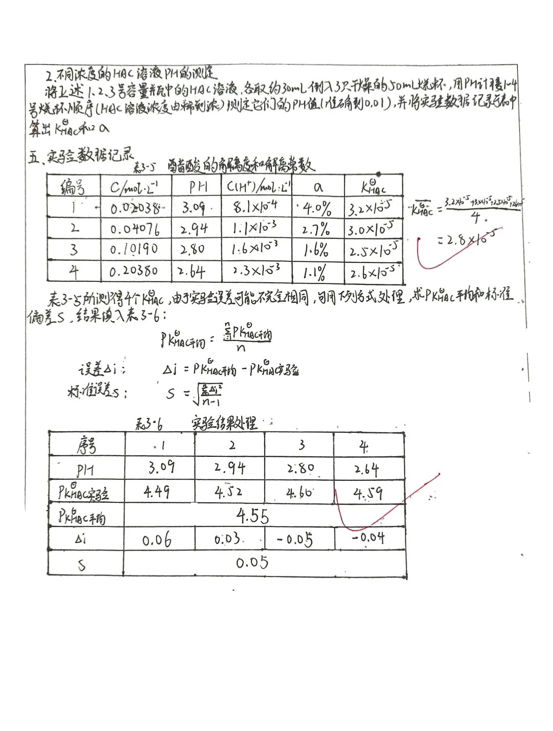 腰包与滴定管的使用数据处理