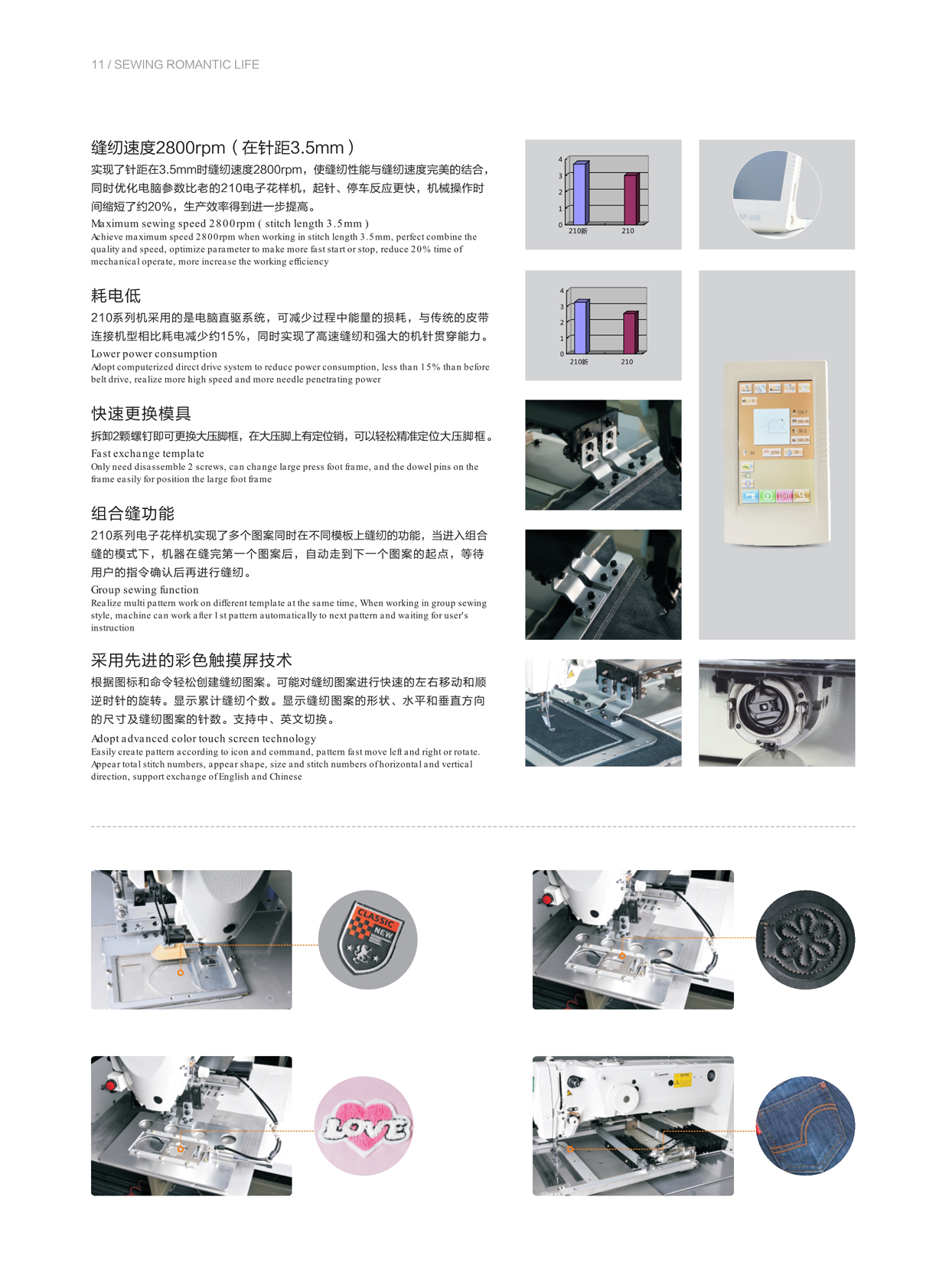 辅助设备与花样机传感器在哪里