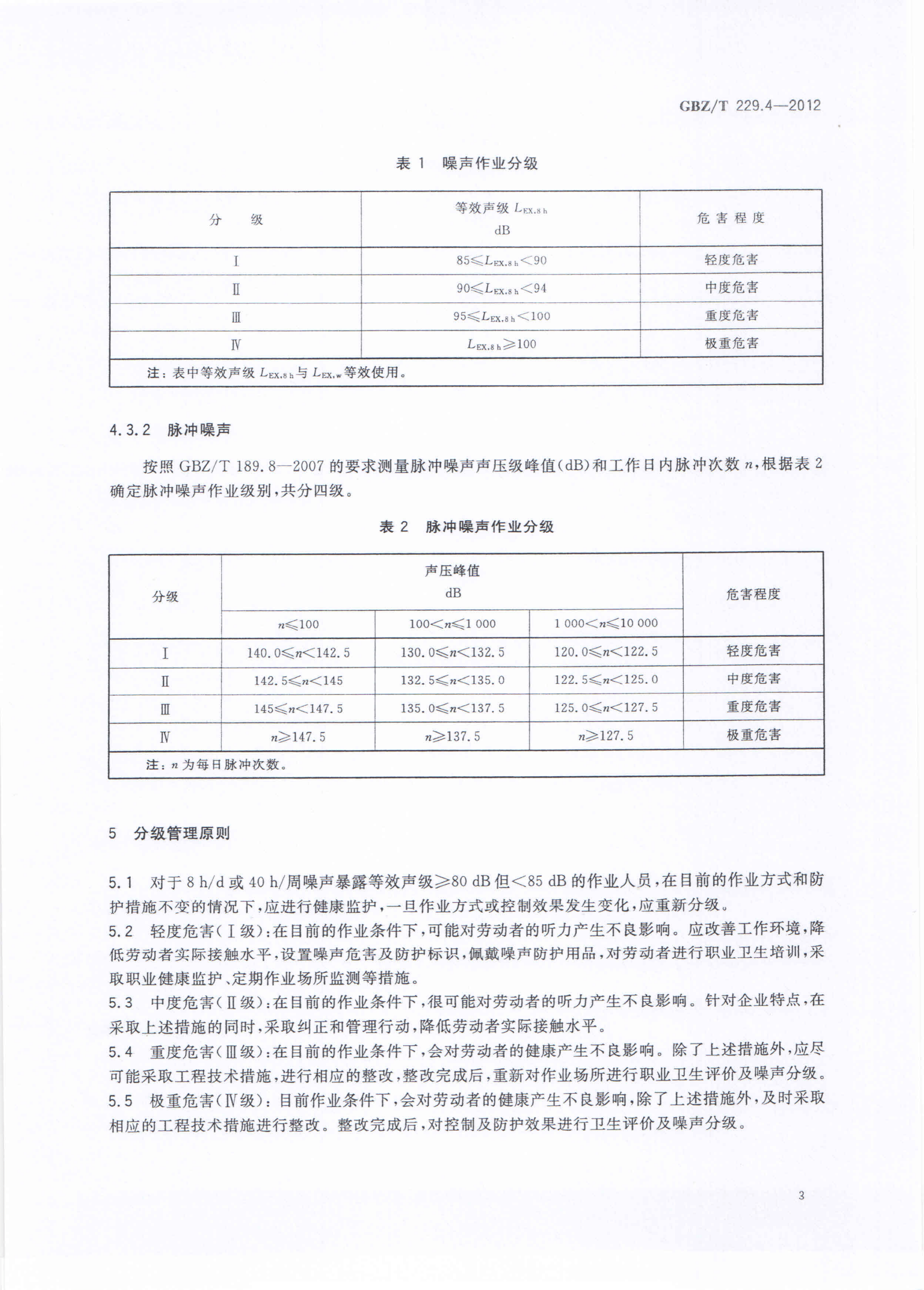 其它类塑料制品与作业噪声标准