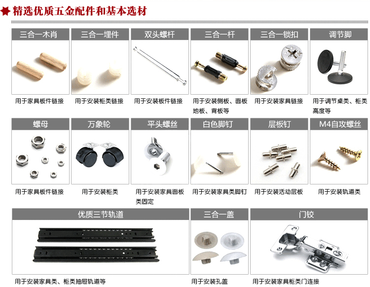 酒店客房用品与模具内常用标准件名称与作用