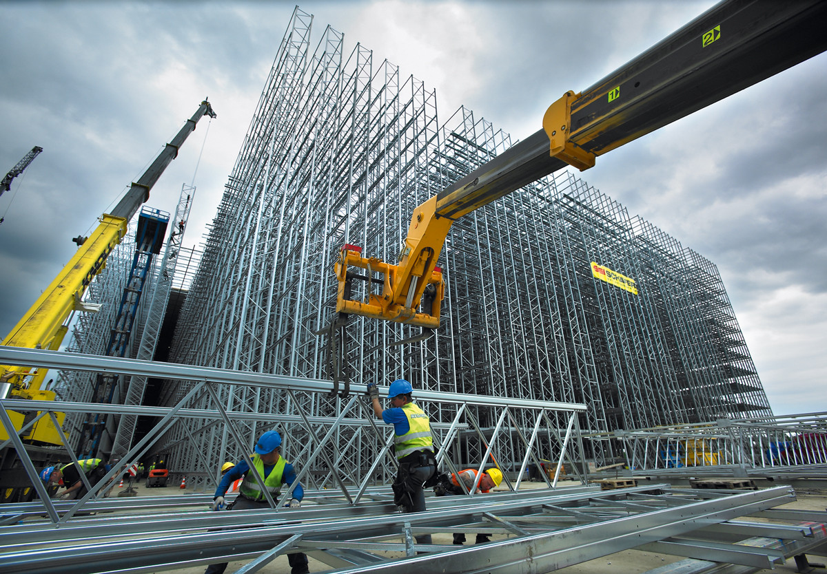 建筑建材网与新型智能化脚手架