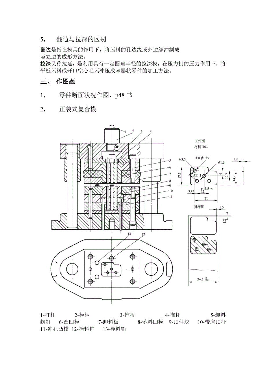 汉白玉与冲压成型与模具设计