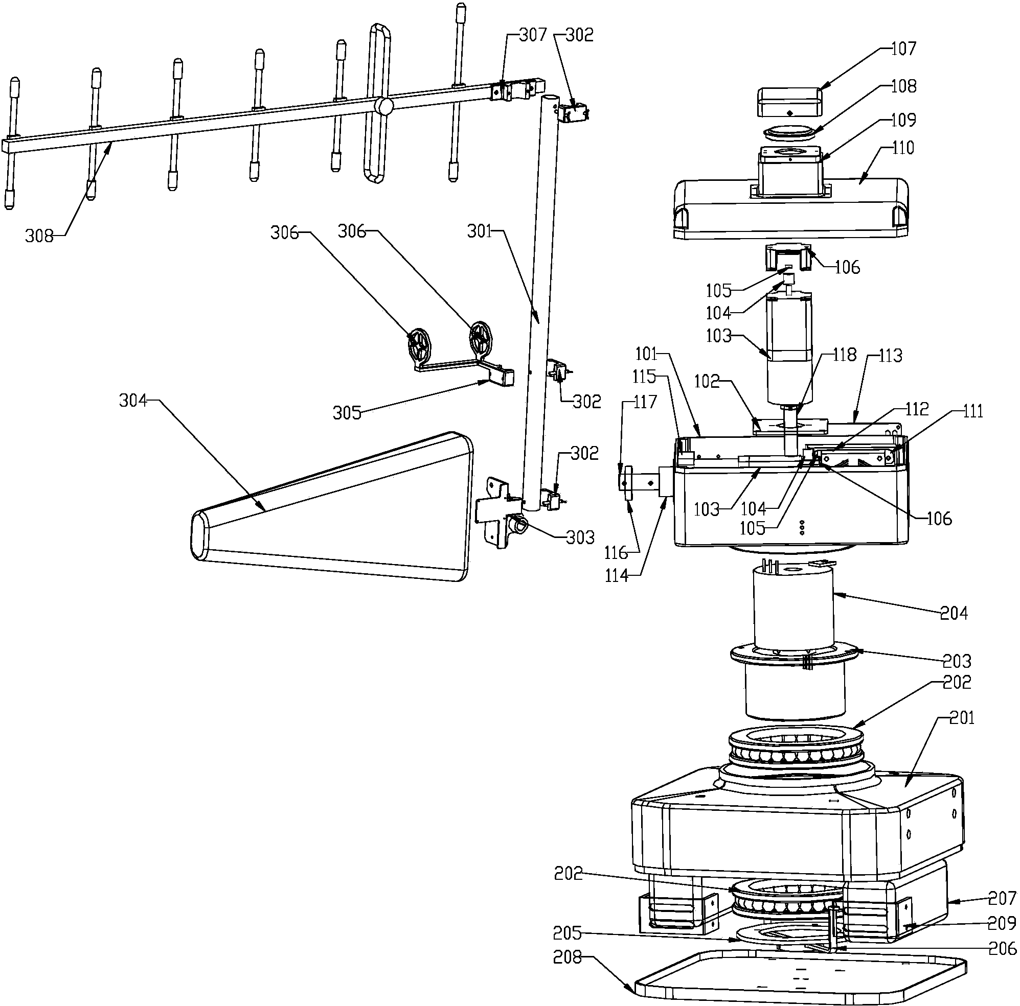 渔业用具与云台设计原理