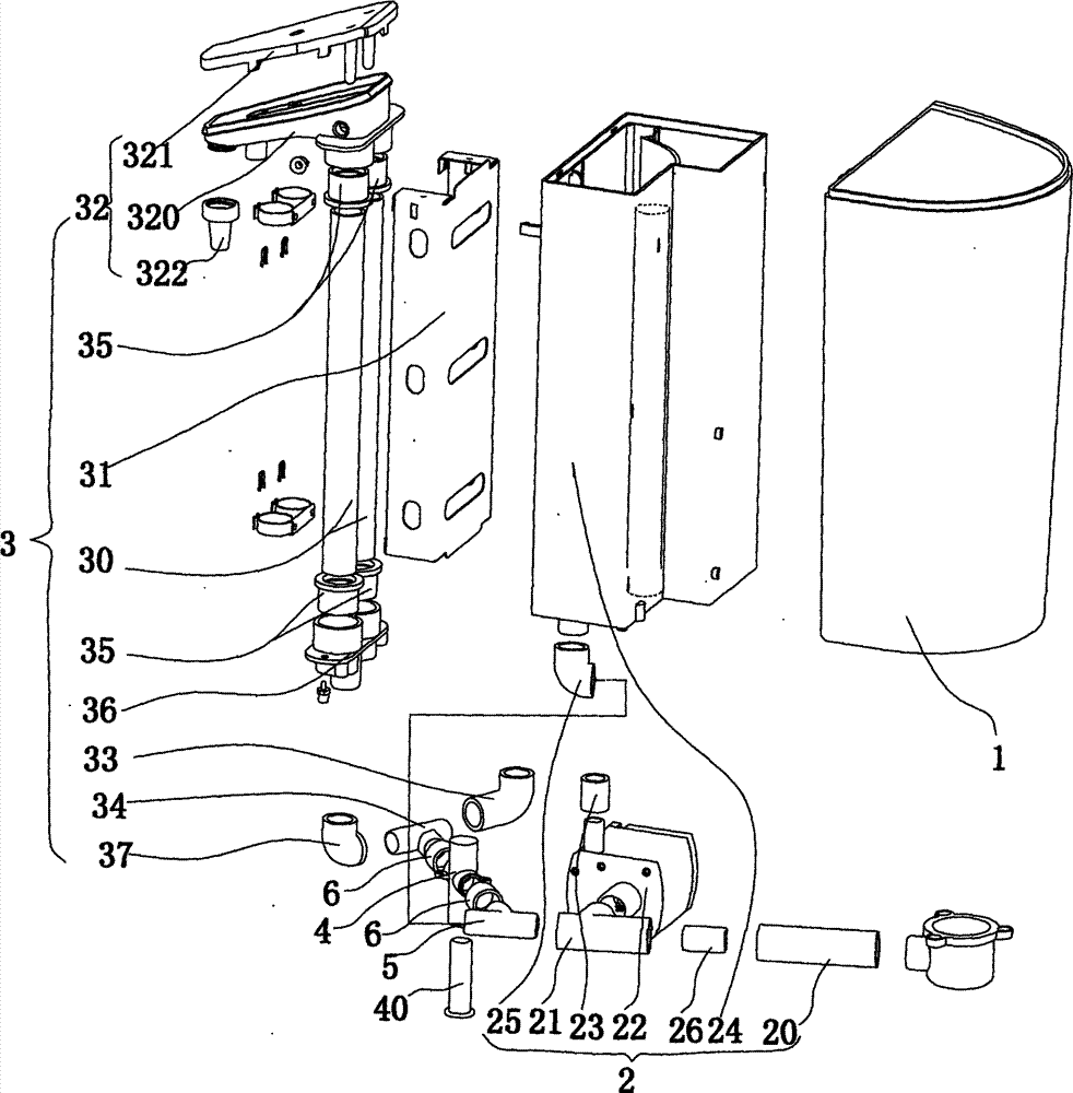 桌面用品其它与开水器结构原理图解