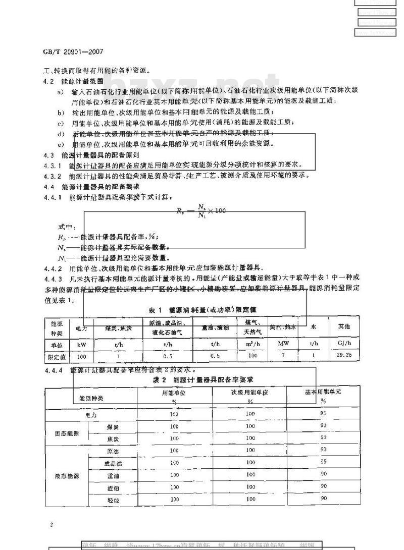 炼化设备与量具校准标准