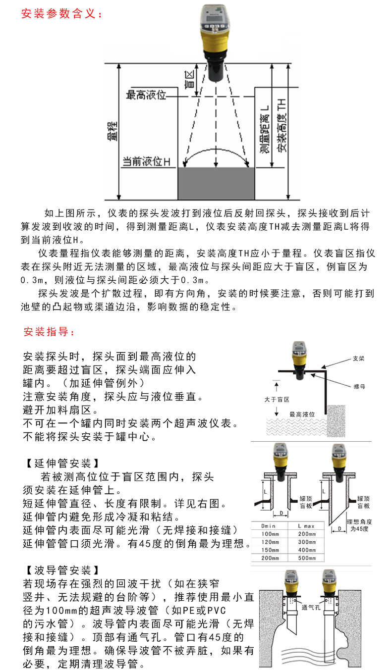 超声波物位计与蜡烛过滤器的工作过程