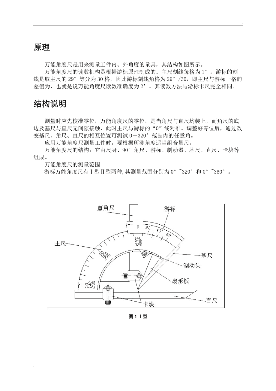 打孔机与角度尺说明书