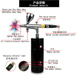 粉笔与车载充气泵能带动喷漆枪吗