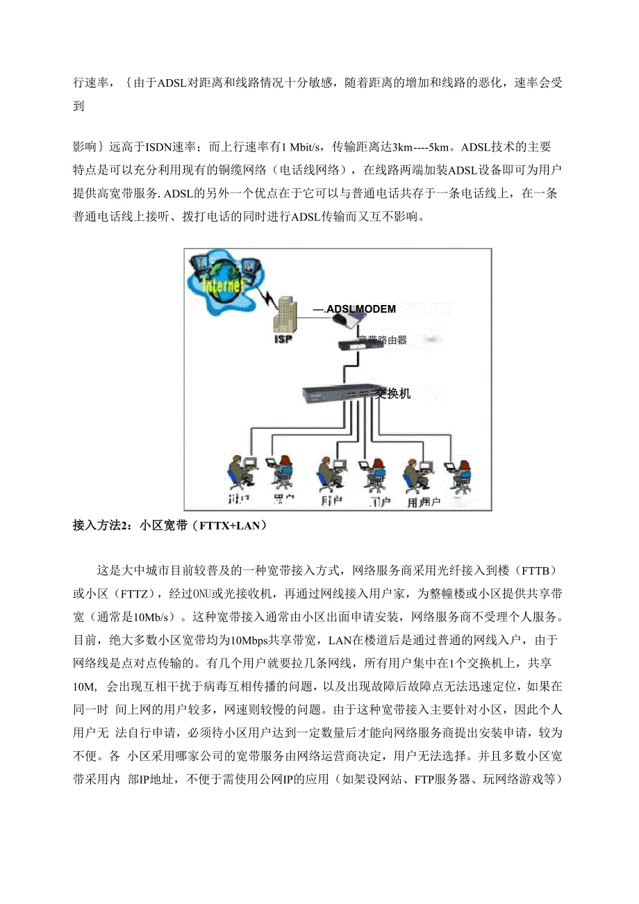 游戏棋与常用的宽带接入技术有哪几种?